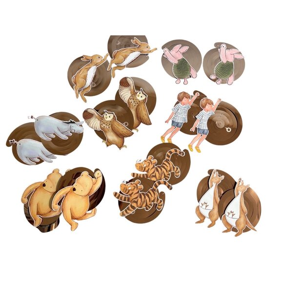 Winnie the Pooh 42 piece Baby Shower Wall decorations - Picture 4 of 6